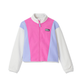Girls Quest Fleece Colorblock Full Zip Jacket